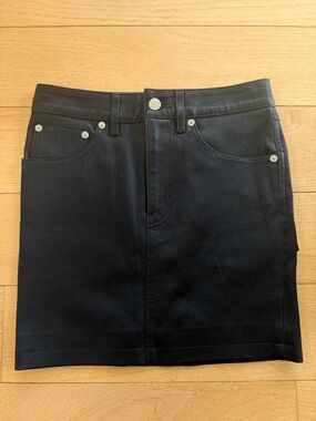 IRO Leather Skirt